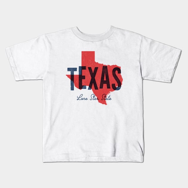 Texas Kids T-Shirt by jordihales